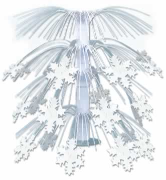 Picture of Beistle - 20550 - Snowflake Cascade Centerpiece - Pack of 6