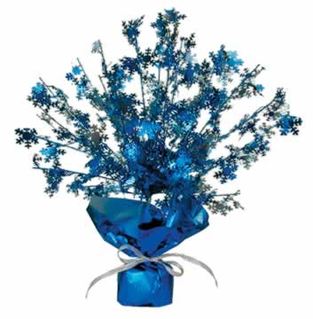 Picture of Beistle - 20806 - Snowflake Gleam N Burst Centerpiece- Pack of 12