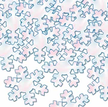 Picture of Beistle - 20635-OP - Fanci-Fetti Snowflakes- Pack of 12