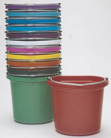 Fortex N400-8 - Purple Poly 8-Quart Personal Pail