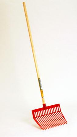 Miller PDF1-Hot Pink Plastic Dura Fork / Stable Fork