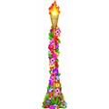 Beistle - 50468 - Jointed Floral Tiki Torch- Pack of 12 Beistle - 50468 - Jointed Floral Tiki Torch- Pack of 12