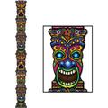 Beistle - 50467 - Jointed Tiki Totem Pole- Pack of 12 Beistle - 50467 - Jointed Tiki Totem Pole- Pack of 12
