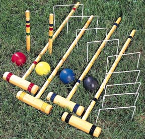 Picture of TMI 10-08304 Croquet Set - 4 Player