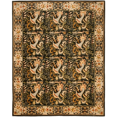 Picture of Safavieh BRG107B-8 Bergama Rectangle Rug- Charcoal 8' X 10'