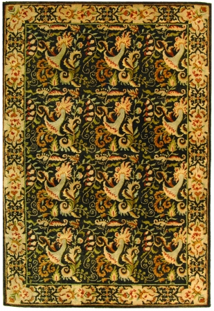 Picture of Safavieh BRG107B-9 Bergama Rectangle Rug- Charcoal 9' X 12'