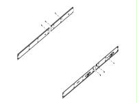 Rail Set  Quick/Quick  Default For 2 3U - Mcp-290-00053-0N