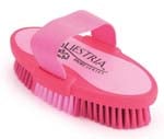 Picture of 7.5 Inch Large Equestrian Sport Oval Body Brush - Pink  - 2170-1