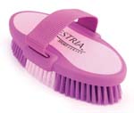 Picture of 7.5 Inch Large Equestrian Sport Oval Body Brush - Purple  - 2170-2