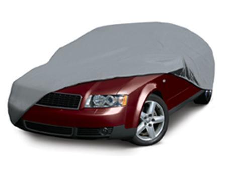 Picture of Classic Accesories 10-013-251001-00 Deluxe Polypro Iii Car Cover- Fits Mid Size Cars- Grey