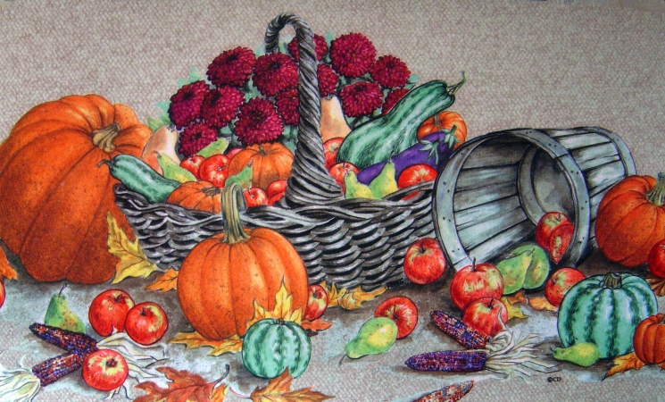 Dm-23 Harvest Door Mat