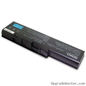 Picture of Denaq DQ-PA3383U-12 High Capacity Battery for Toshiba Satellite A70 Laptops- 6600mAh