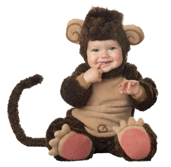 Picture of Costumes For All Occasions IC6005TXS Lil Monkey Lil Character 6-12M