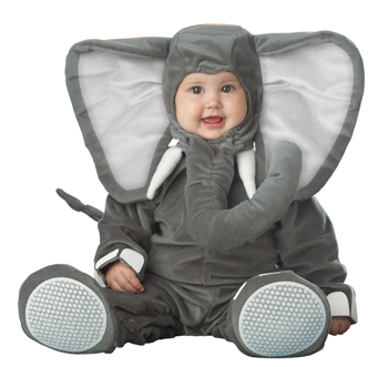 Picture of Costumes For All Occasions IC6006TSM Lil Elephant Character 12-18Mo
