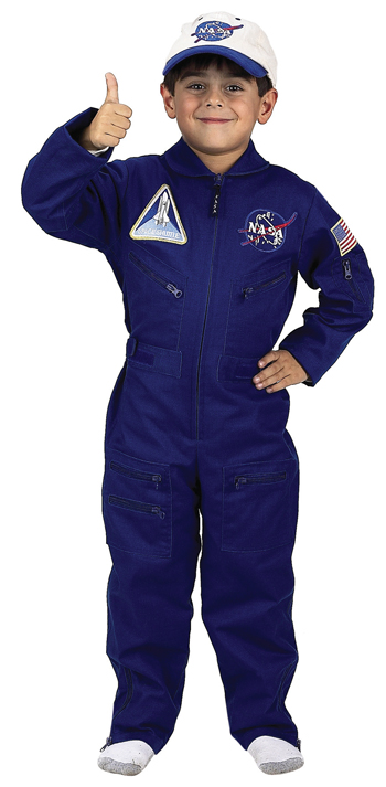 Picture of Costumes For All Occasions AR59SM Flight Suit With Cap Size 4-6