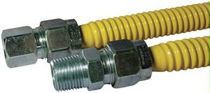 Picture of Brass Craft 30-3141-48Blk 48   Gas Range & Dryer Connector