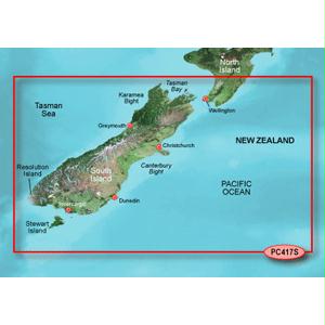 Picture of Garmin 010-C0875-20 Bluechart G2 - HXPC417S - New Zealand South - MicroSD & SD