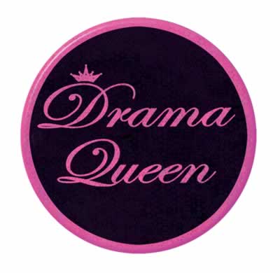 Drama Queen Button