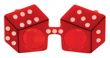 Picture of Beistle - 60374 - Red Dice Fanci-Frames- Pack of 6