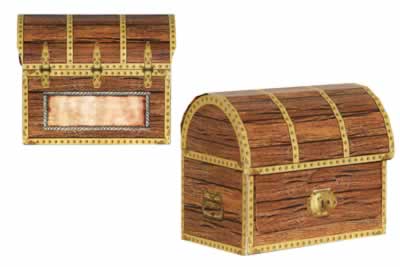 Picture of Beistle - 50368 - Pirate Treasure Chests- Pack of 12