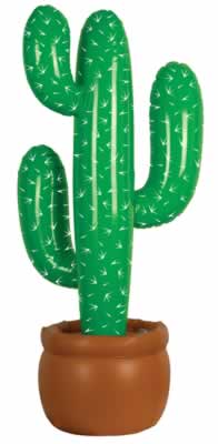 Beistle -  - Inflatable Cactus - Pack of 6