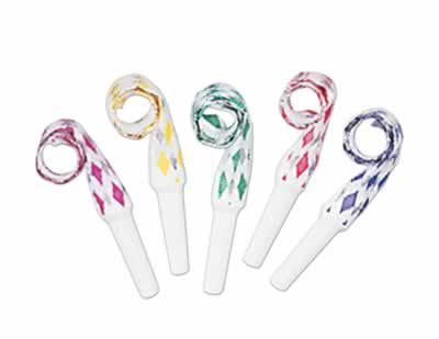 Packaged Party Blowouts - 16 Inches - Pack of 48