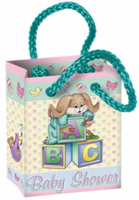 Picture of Beistle 50876 - Cuddle-Time Mini Gift Bag Party Favors- Pack of 12
