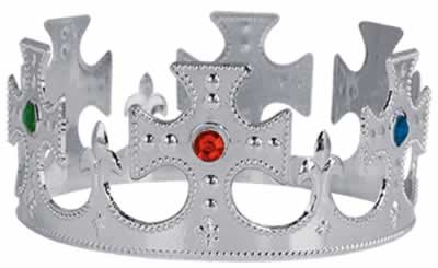 Picture of Beistle 60250-S - Plastic Jeweled Kings Crown- Pack of 12