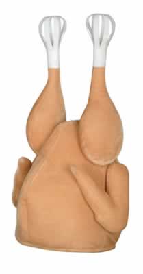 Picture of Beistle 90730 - Plush Turkey Hat - Pack of 6
