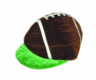 Picture of Beistle 60709 - Plush Football Hat- Pack of 12