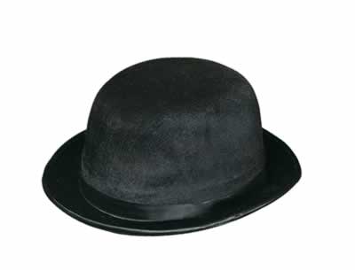 DDI 544760 Black Velvet-Felt Derby Case of 12