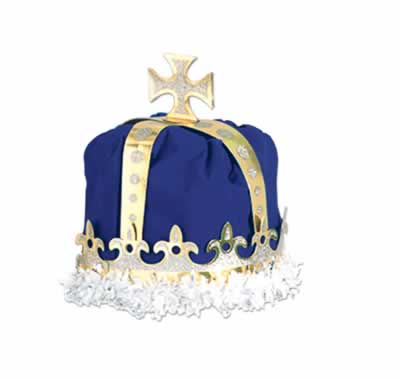 Picture of Beistle - 66109-B - Royal Kings Crown- Pack of 12
