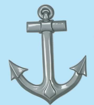 Plastic Ships Anchors - Pack of 24