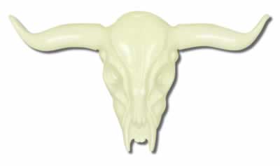 Beistle - 55572 - Plastic Longhorn Skull - Pack of 24