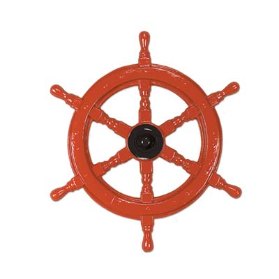 Plastic Ships Helm - Pack of 24