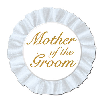 Picture of Beistle - 60482 - Mother Of The Groom Satin Button- Pack of 12