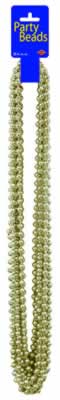 Picture of Beistle - 50570-GD - Party Beads - Small Round- Pack of 12