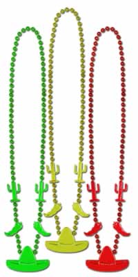 Picture of Beistle - 50372 - Fiesta Beads- Pack of 12