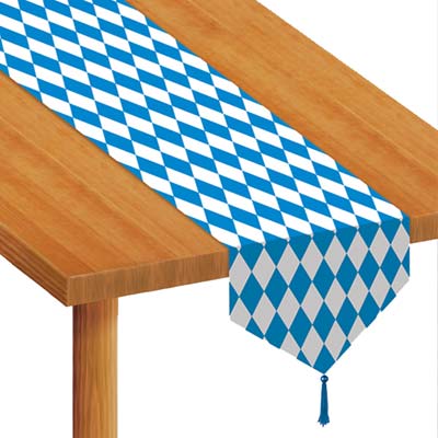 Picture of Beistle 50184 - Printed Oktoberfest Table Runner- Pack of 12