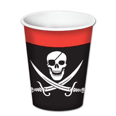 Picture of Beistle - 58204 - Pirate Beverage Cups- Pack of 12