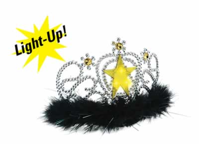Picture of Beistle - 60256 - Light-Up Star Tiara - Pack of 6