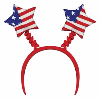 Picture of Beistle - 60767-RWB - Soft-Touch Star Boppers- Pack of 12