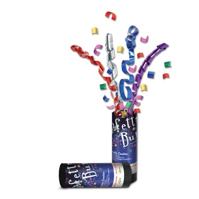 Picture of Beistle - 80900-MC - New Year Confetti Bursts - Pack of 24