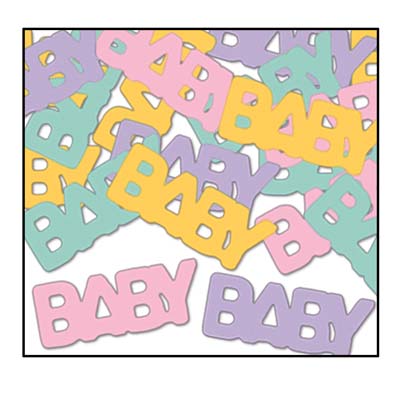 Picture of Beistle - 50616 - Baby Fanci-Fetti- Pack of 12