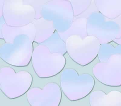 Picture of Beistle - 50622-OP - Fanci-Fetti Hearts- Pack of 12