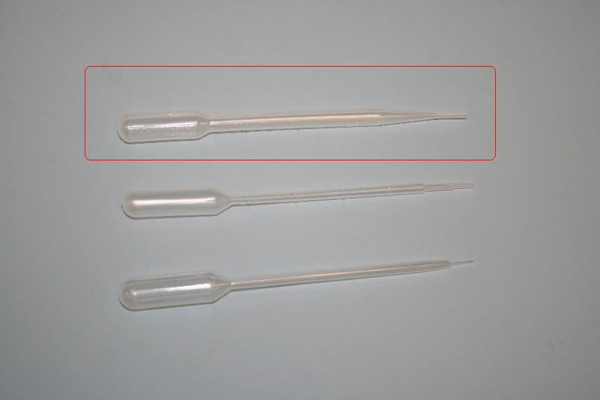 Picture of C And A Scientific PTP-01 Plastic Transfer Pipets - Graduated To 3ml - Box Of 500