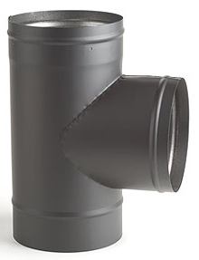 Picture of Selkirk Corporation 2716 7 Inch  Heat-fab 22-ga Welded Black Stovepipe Tee