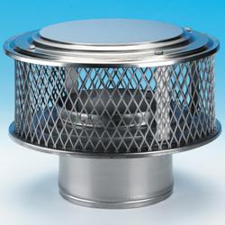 Picture of Homesaver 13838 3 Inch  HomeSaver Guardian Cap  316 Alloy  5 Inch  High  3/4 Inch  Mesh