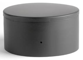 Picture of Selkirk Corporation 2817B 8 Inch heat-fab 22-ga Welded Black Stovepipe Tee Cover