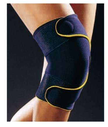 M-Brace  Knee Wrap - Blue - Size Regular -  EUPEPSIA, EU384707